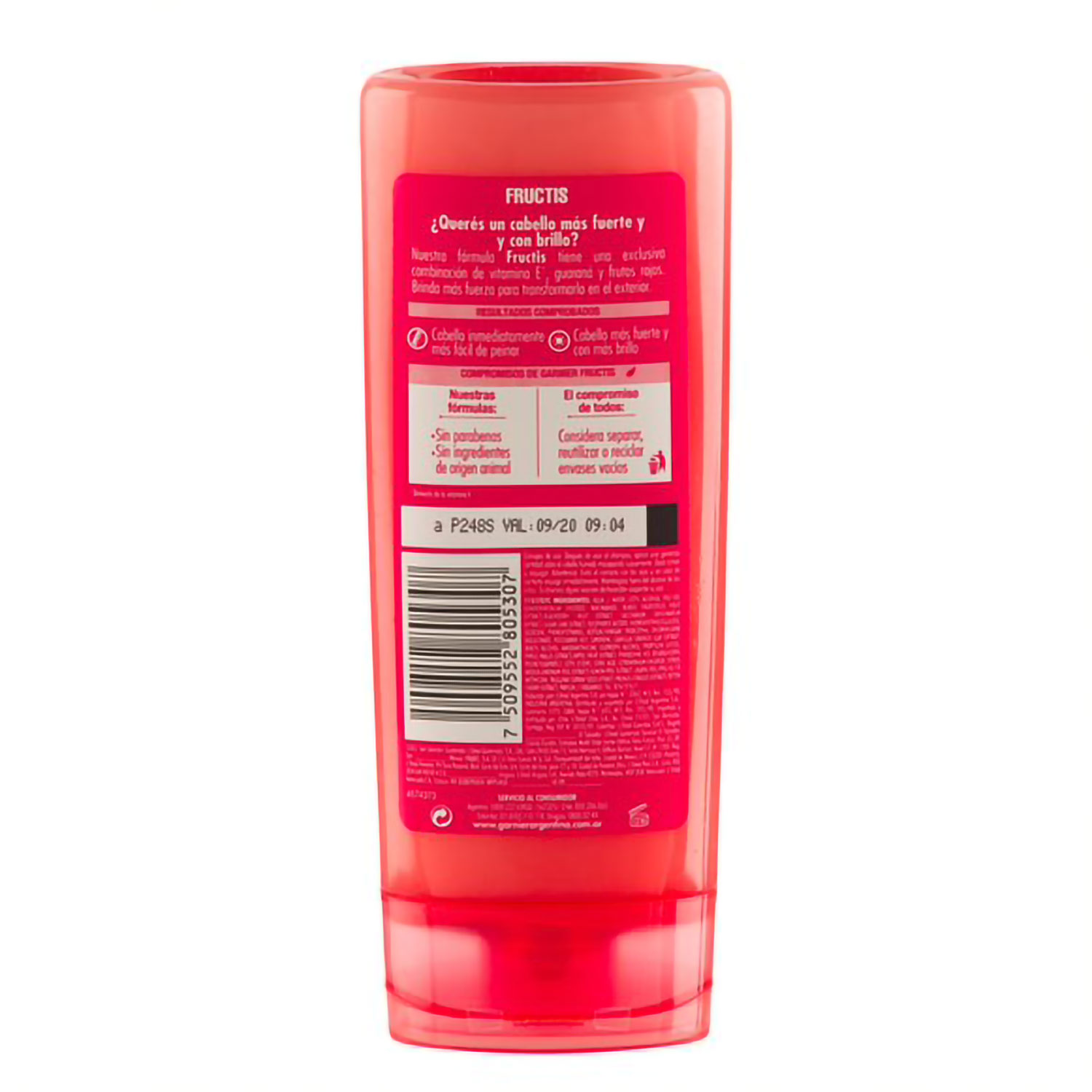 Acondicionador Garnier Fructis Brillo Vitaminado X 200 Ml Casa Florian