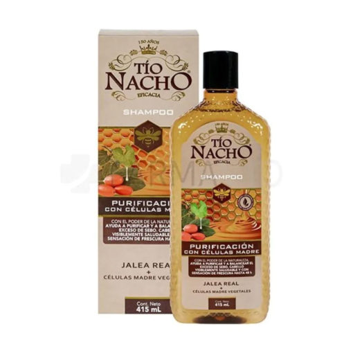 Shampoo Tío Nacho Purificación con Células Madre X 415 Ml Casa Florian