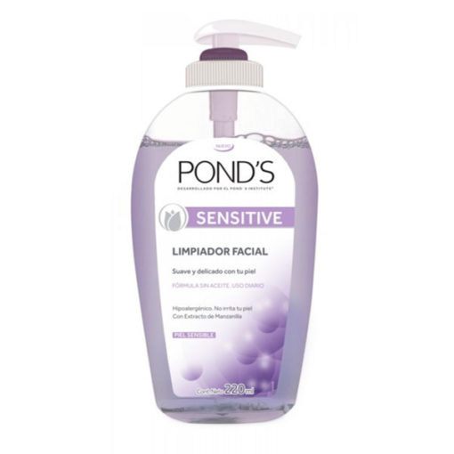 Limpiador facial Pond's Sensitive  X 220 Ml