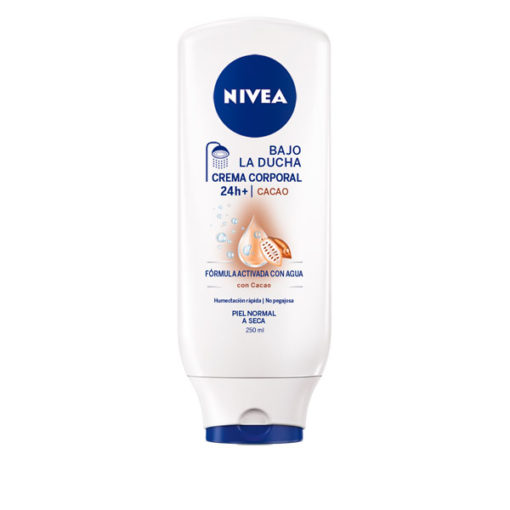 Crema corporal Nivea Bajo la Ducha Cacao X 250 Ml