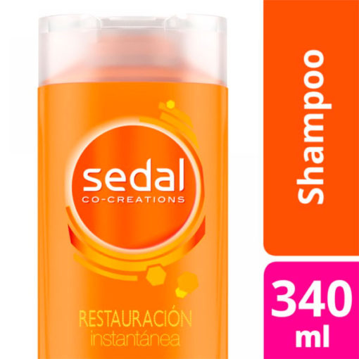 Shampoo Sedal  Restauración Instantánea 340 Ml