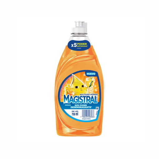 Detergente Multiuso Magistral  Naranja X 500 Ml