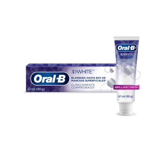 Pasta Dental Oral B 3D White Brilliant Fresh X 90 Gr – Casa Florian