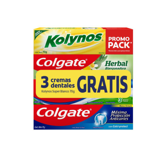 Promo Pack Crema Dental Colgate   X 12 U