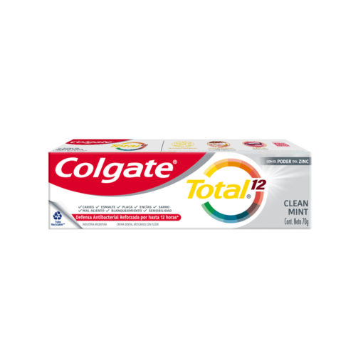 Crema Dental Colgate Total 12 Clean Mint X 70 Gr