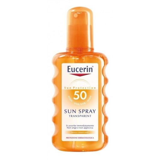 Protector Solar Eucerin Spray transparente FPS 50 X 200 Ml