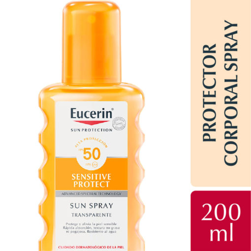 Protector Solar Eucerin Spray transparente FPS 50 X 200 Ml - Imagen 2